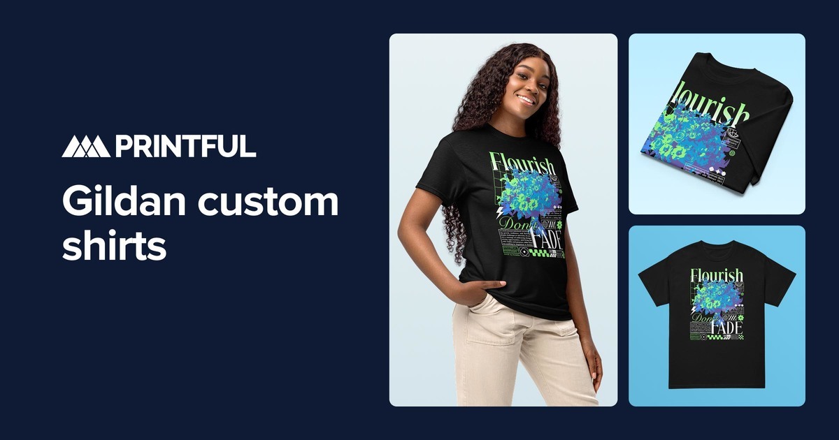Gildan custom shirts | Design your own custom Gildan t-shirts