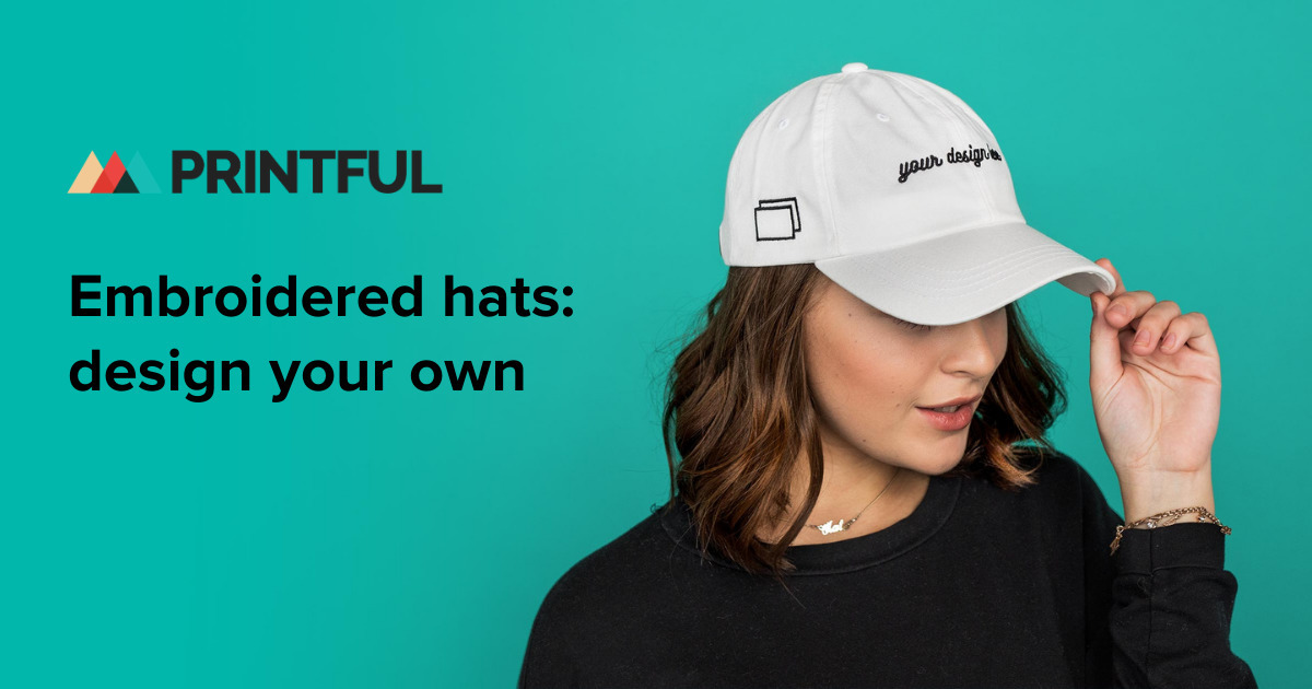 Design your own hat online no minimum on sale