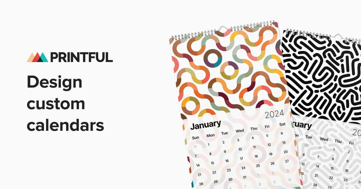 Printful Calendar 2025