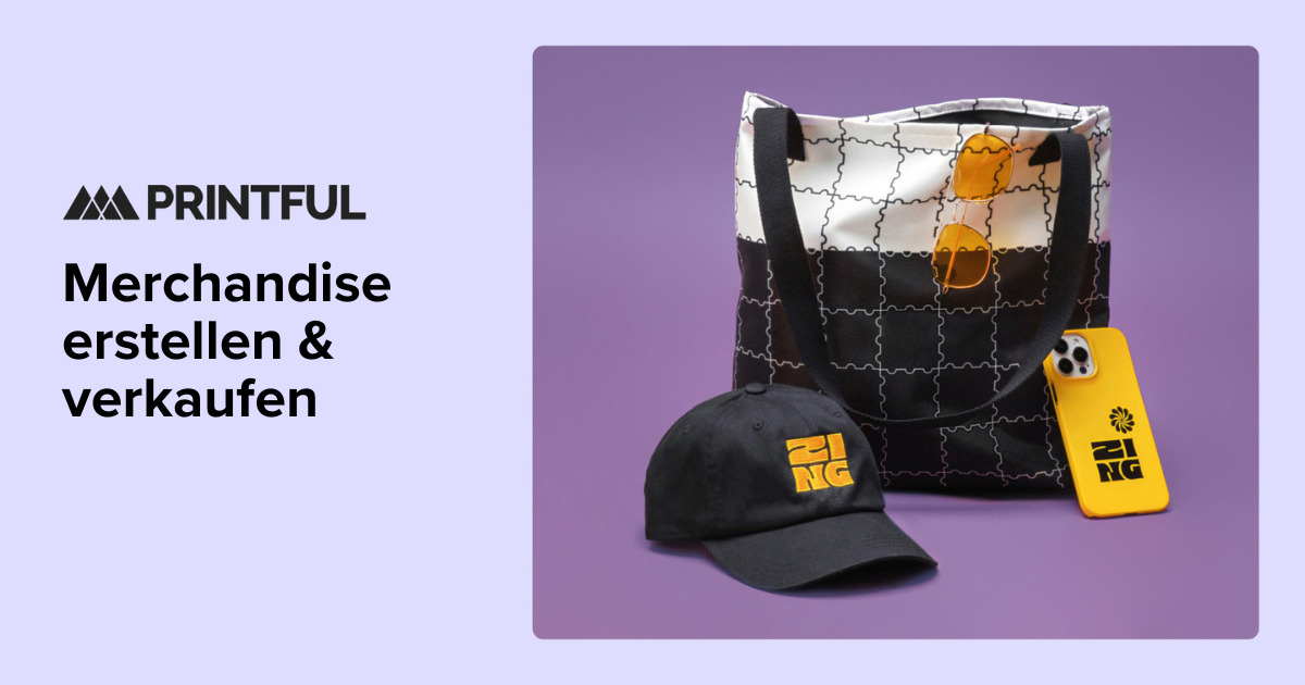 Merchandise erstellen - Merch selbst gestalten | Printful