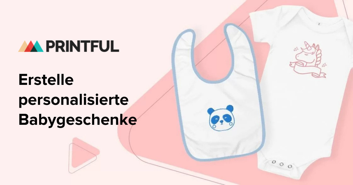 Personalisierte Babygeschenke selbst gestalten | Printful