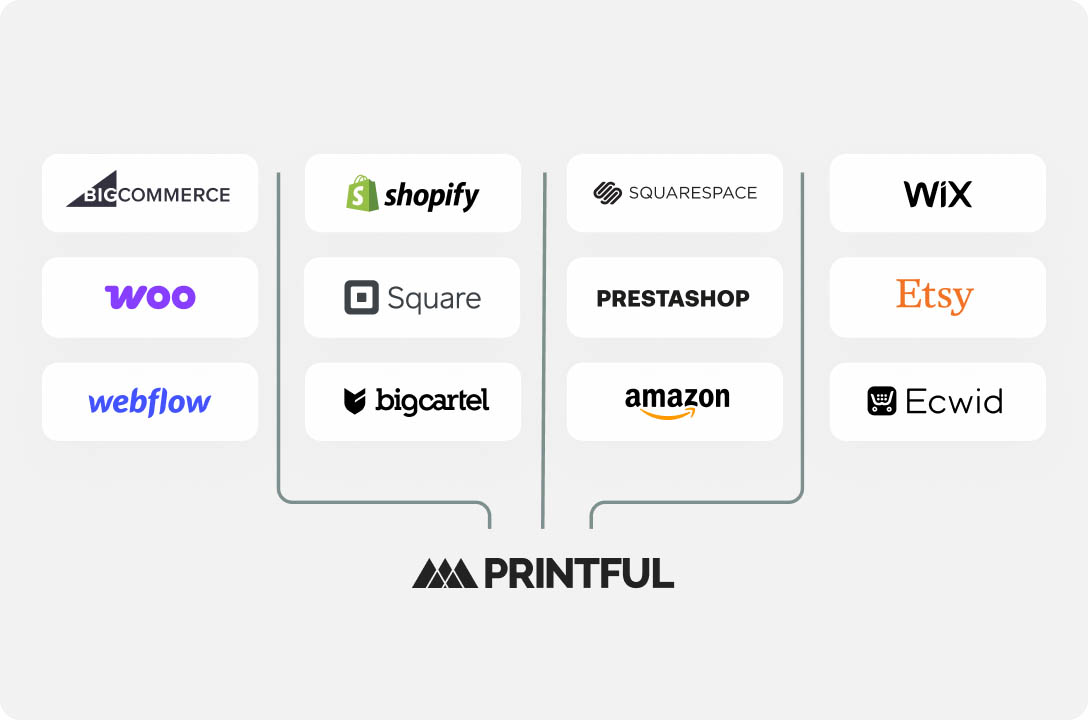 a group of logos on a white background