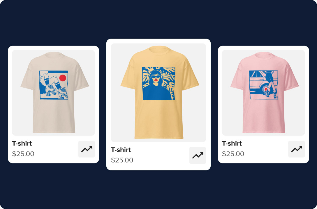 shirt selection