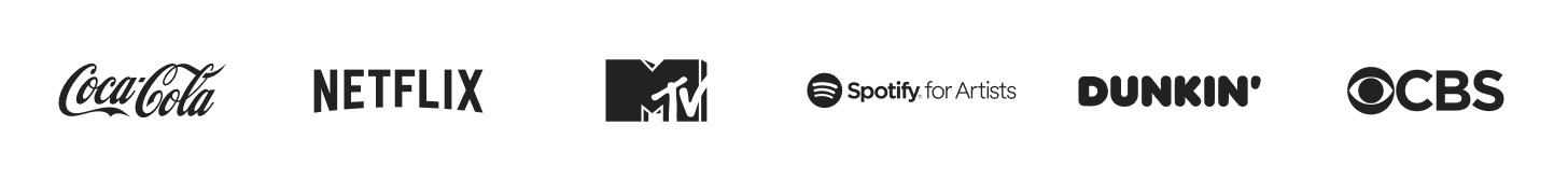 a group of logos on a white background