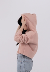Women's Cropped Hoodie | Bella + Canvas 7502 video thumbnail