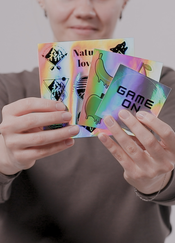 Kiss-Cut Holographic Stickers video thumbnail