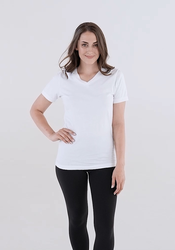 Unisex V-Neck Tee | Bella + Canvas 3005 video thumbnail