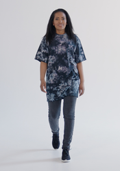 Unisex Oversized Tie-Dye T-Shirt | Shaka Wear SHHTDS video thumbnail