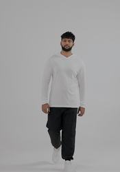 Unisex Hooded Long Sleeve Tee | Bella Canvas 3512 video thumbnail