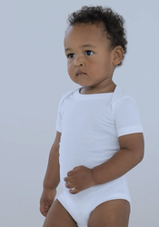 Baby Short Sleeve One Piece | Bella + Canvas 100B video thumbnail