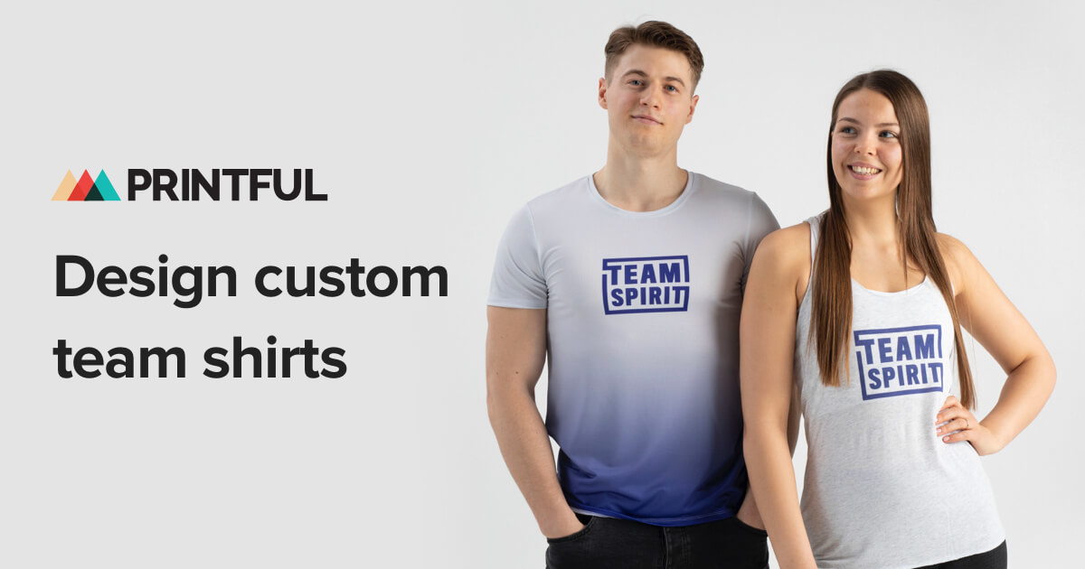 Custom Team Shirts – Create Your Own, 100% Free