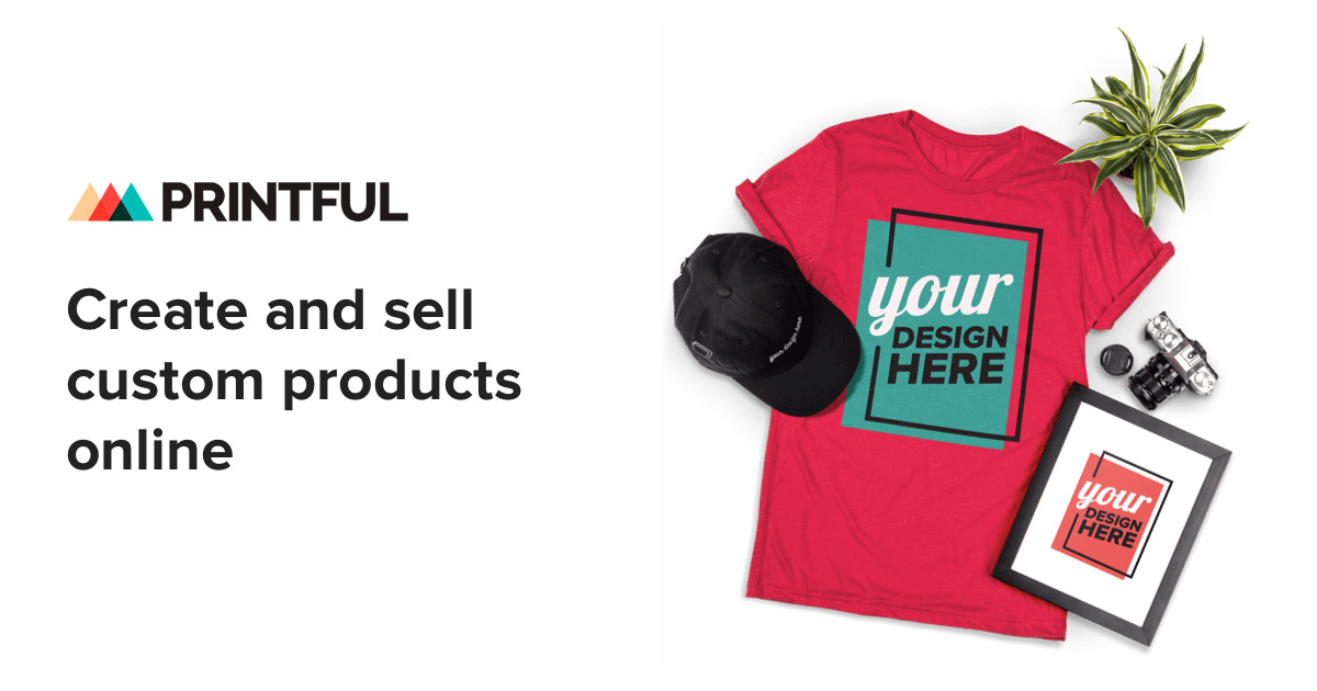 Create and sell print on demand merchandise