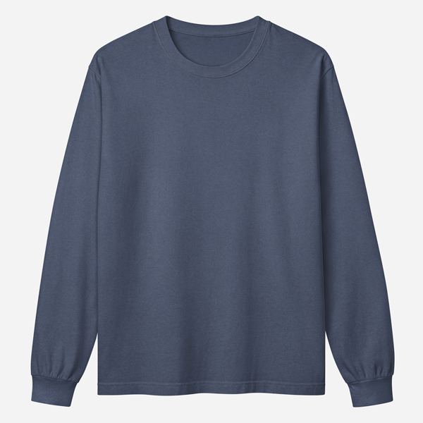 Unisex Garment Dye Heavyweight Long Sleeve Tee | Bella + Canvas 4851GD