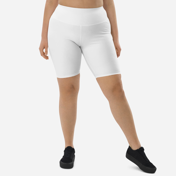 All-Over Print Biker Shorts