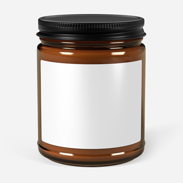 Amber Jar Scented Soy Candle