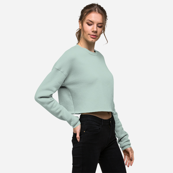 Women's Cropped Sweatshirt | Bella + Canvas 7503
