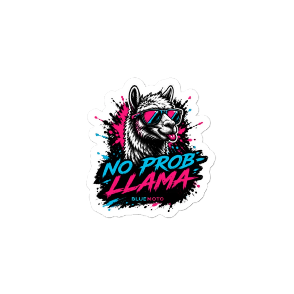 No Prob Llama Sticker