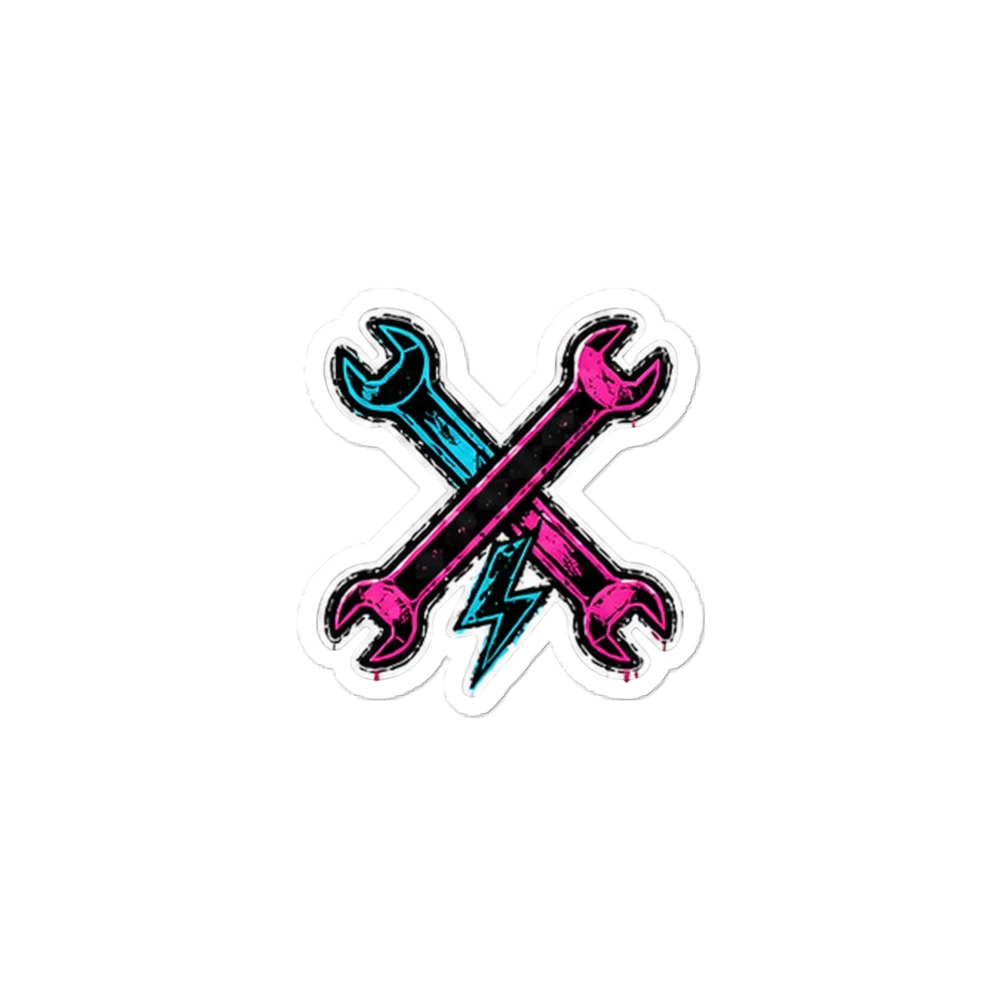 Voltage Wrench Sticker