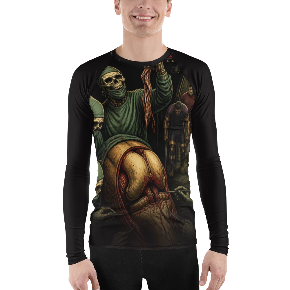 Heel Hook Hospital rashguard