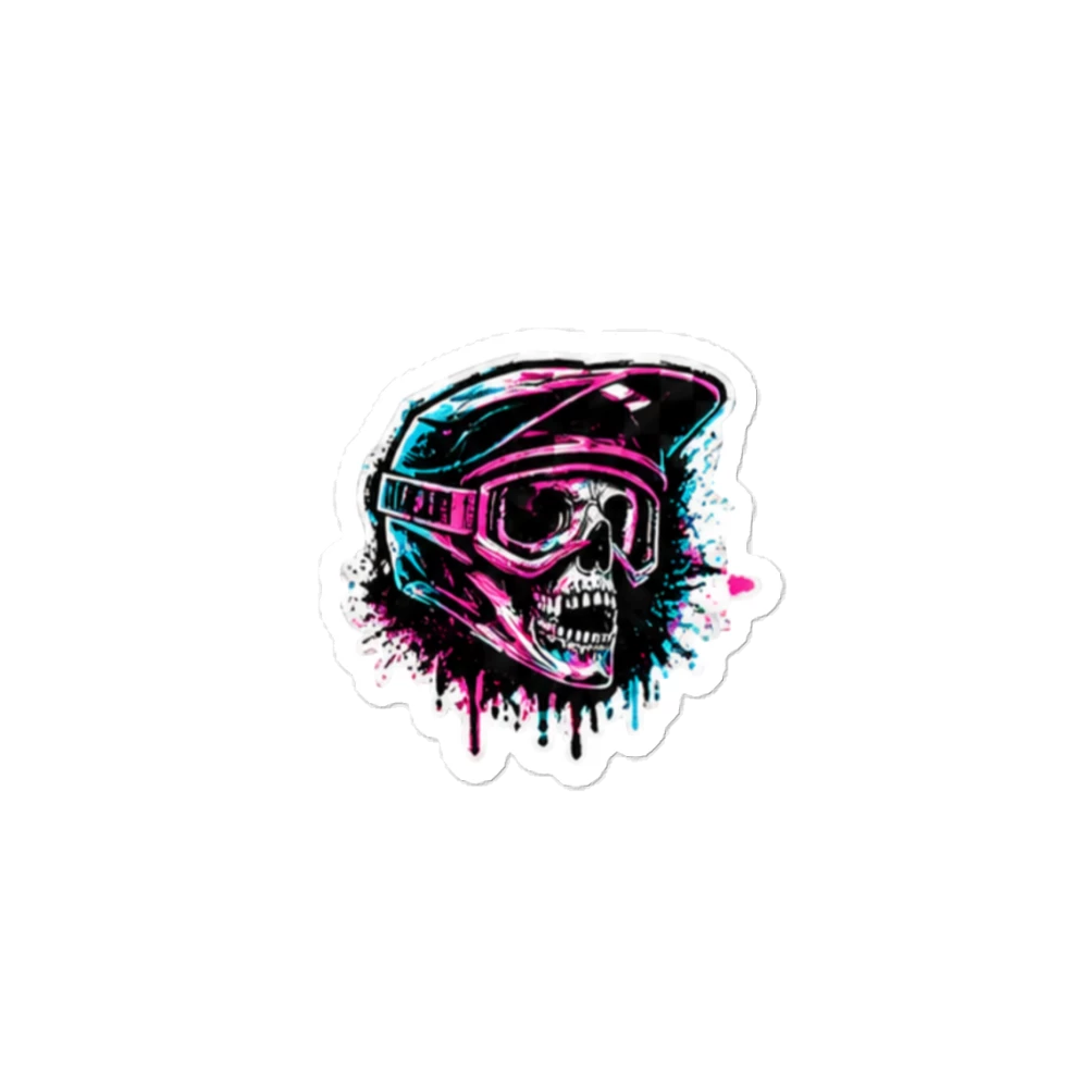 Skull Rider Sticker