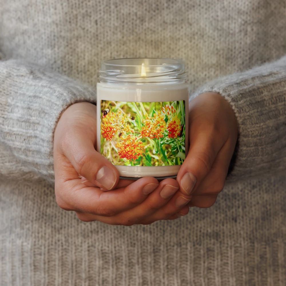 Orange To Yellow - Scented soy candle