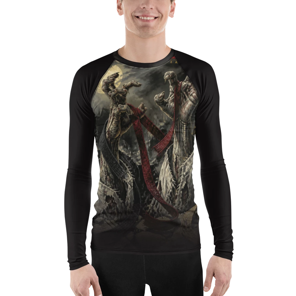 Night of the Living Grapplers rashguard