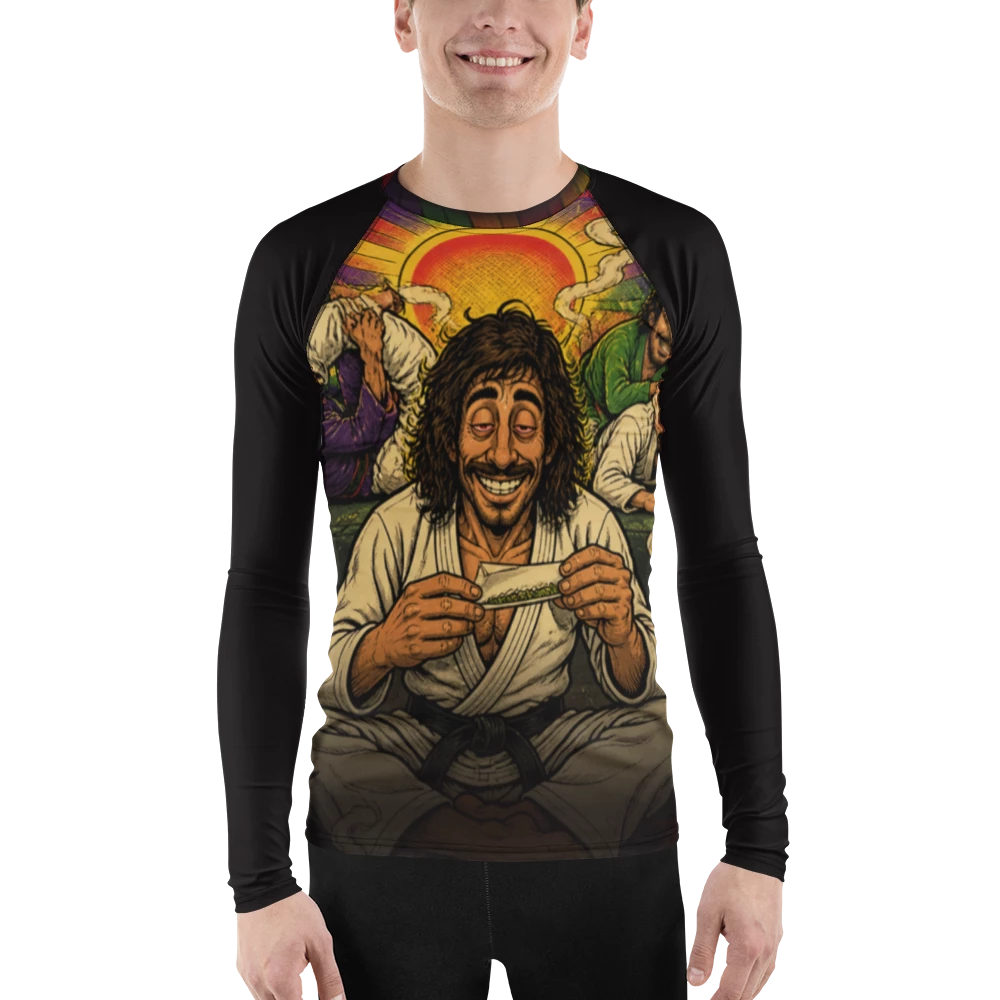 Roll Before You Roll rashguard