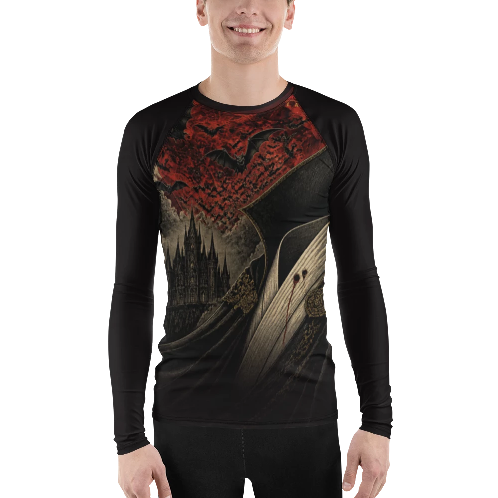 The Count of Neck Cranks rashguard