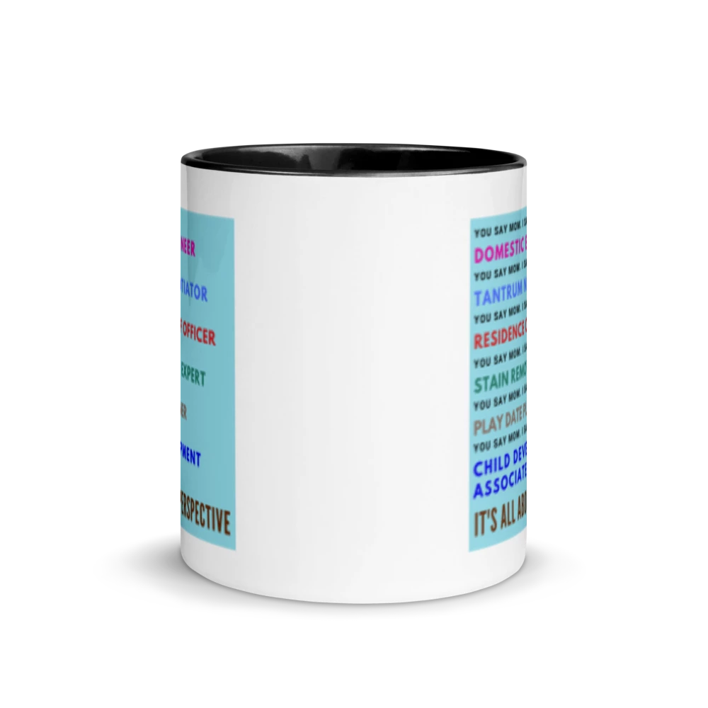 "Mom is Everything" Mug with Color Inside
