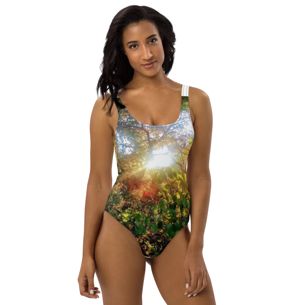 Light Shines Through- One-Piece Swimsuit