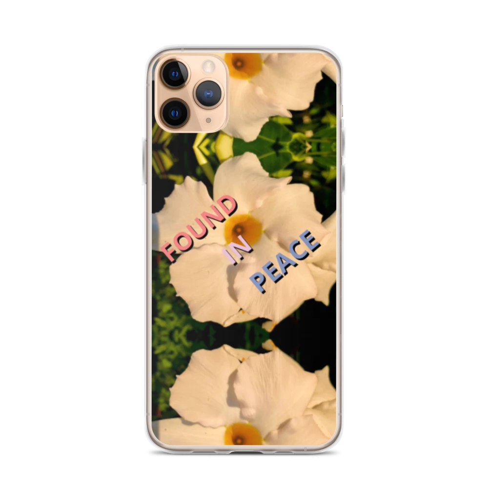 Found in Peace - Clear Case for iPhone®