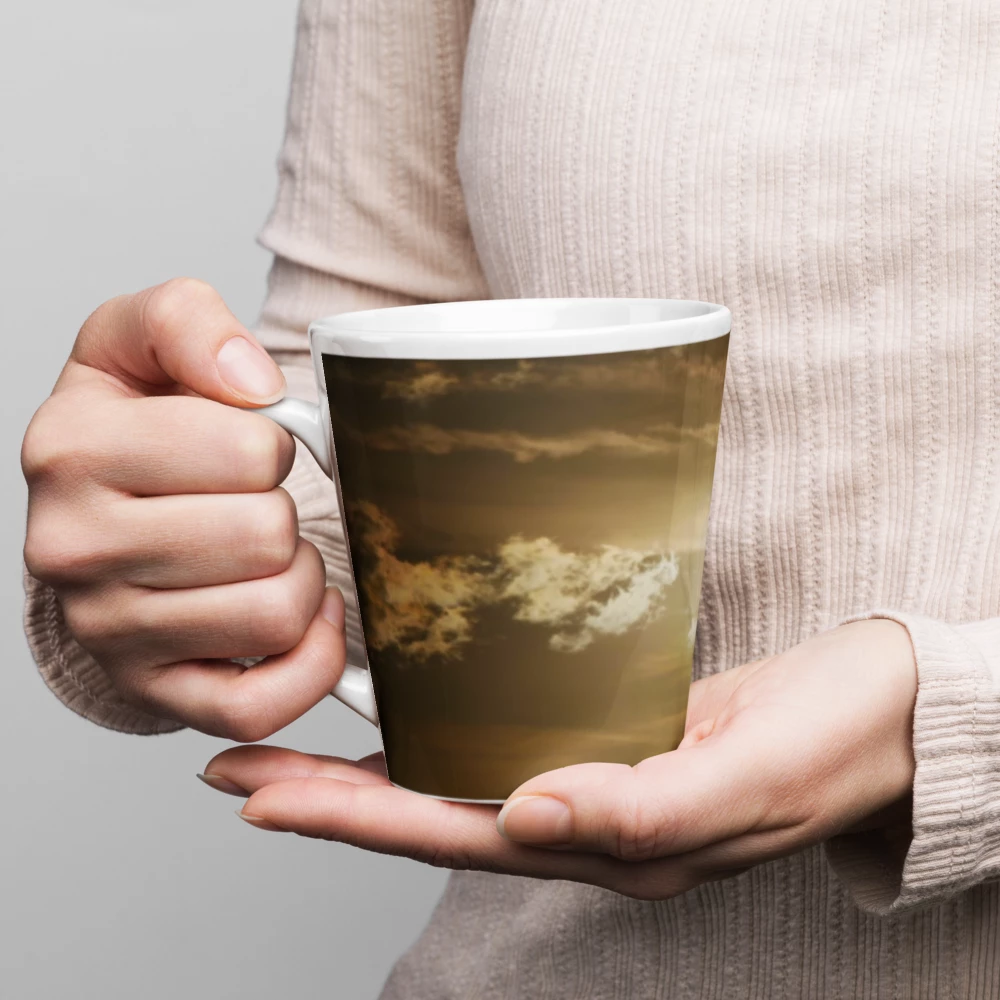 Golden Skies - Latte mug