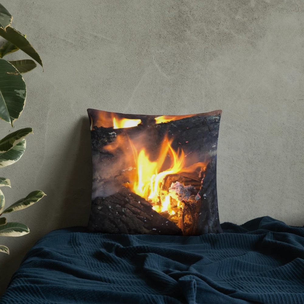 Smoky Logs - Pillow