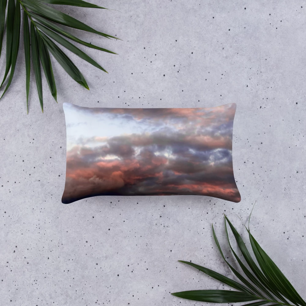 Light to Dark Clouds - Pillow