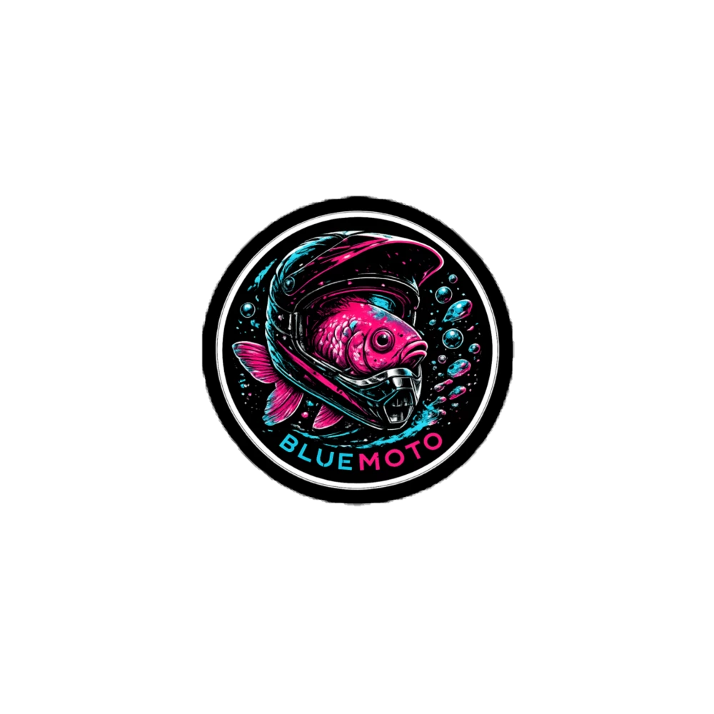 Moto Goldfish Sticker